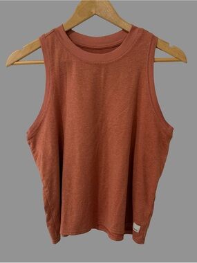 Vuori Energy Top Brown Tank Top M ($54)
